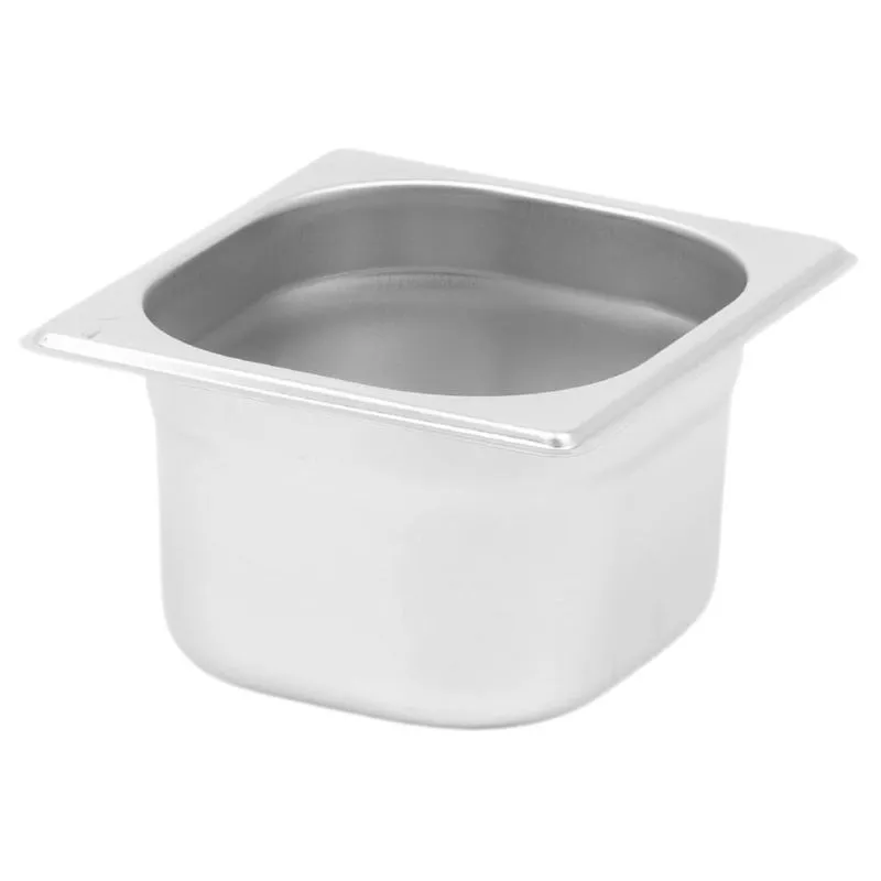Bac Gastro GN 1/6 Inox - Hĺbka 100 mm - 1,6 L