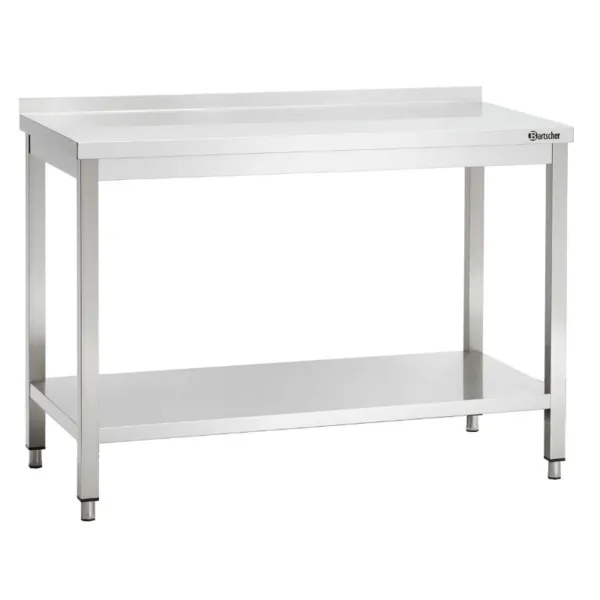 Stôl Inox s operadlom - D 1400 x Š 700 mm