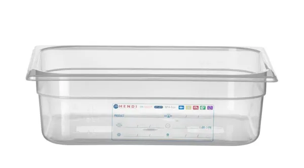 Kontajner Gastronorm GN 1/2 - 6,5 L - V 100 mm