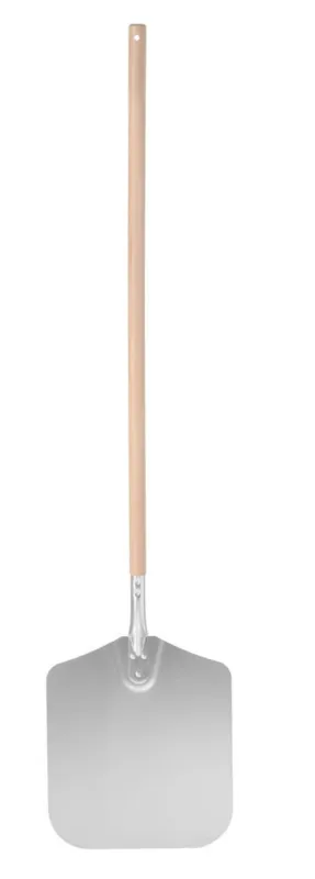 Štvorcová pizza lopata s drevenou rukoväťou - 1320 x 305 mm