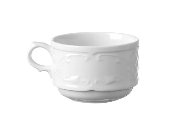 Šálka na kávu z porcelánu Flora - 0,18 L