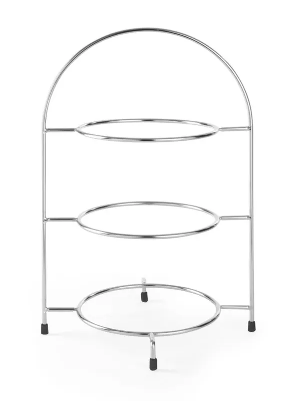 Stojan na tanieriky chrómovaný - priemer 275 mm