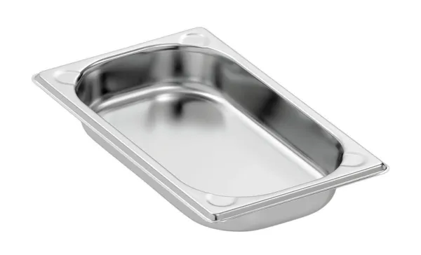 Bakalárska gastro nádoba GN 1/4 nerez - Hĺbka 40 mm - 1,6 L