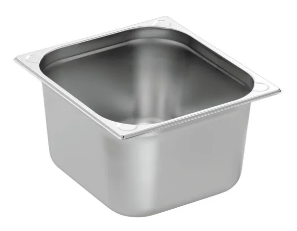 Bakalársky gastro GN 2/3 nerez - Hĺbka 200 mm - 18 L