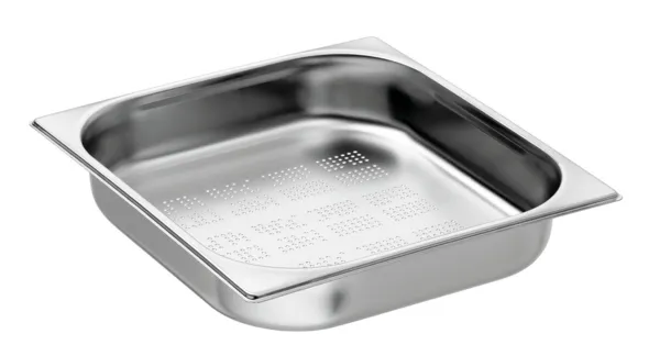 Bakalársky gastrobeh GN 2/3 s otvormi - Hĺbka 65 mm - 5,5 L