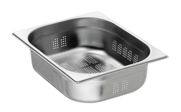 Bakalársky gastrobeh GN 1/2 s otvormi - Hĺbka 100 mm - 6,5 L