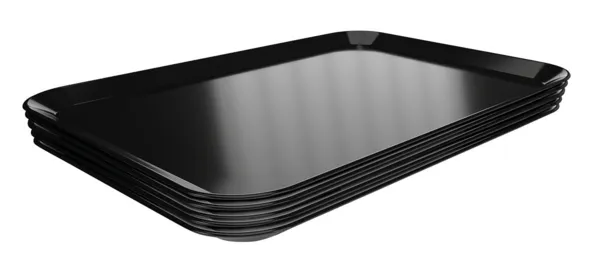 Platňa na prezentáciu z melamínu čierna - D 280 x Š 420 x V 17 mm - Sada 5 ks