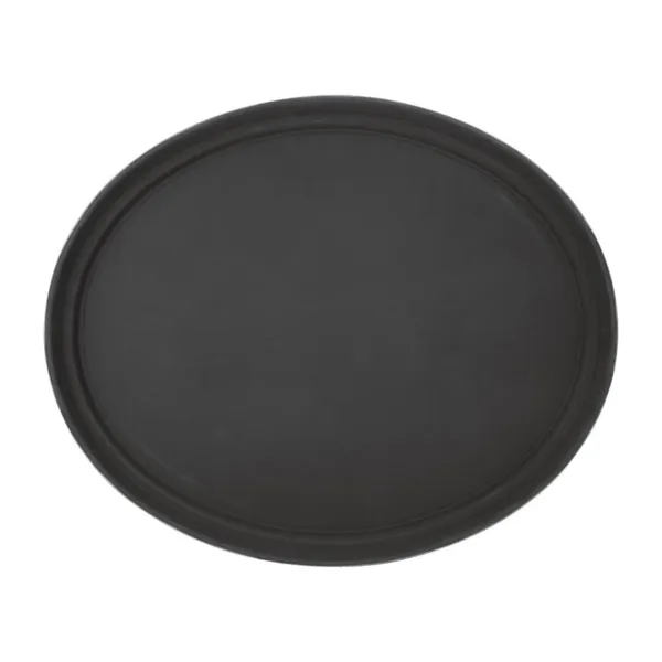 Oválny plastový podnos protišmykový - 685 x 560 mm