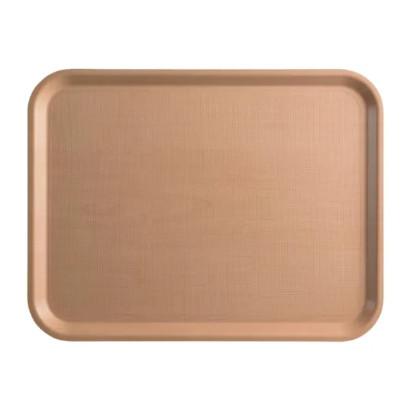 Servírovací podnos obdĺžnikový s laminátovým povrchom Mykonos breza 430 mm
