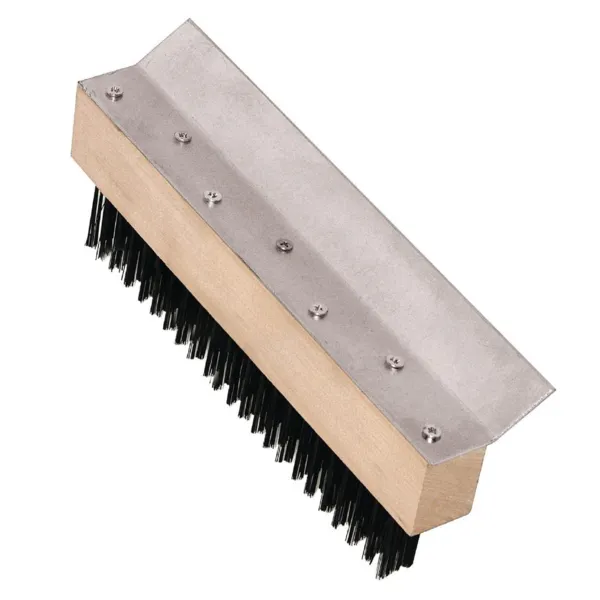 Kartáč s drsným povrchom pre pizzovú pec - 255 mm