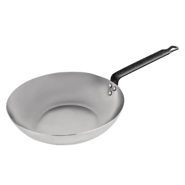 Wok z uhlíkové ocele 28 cm