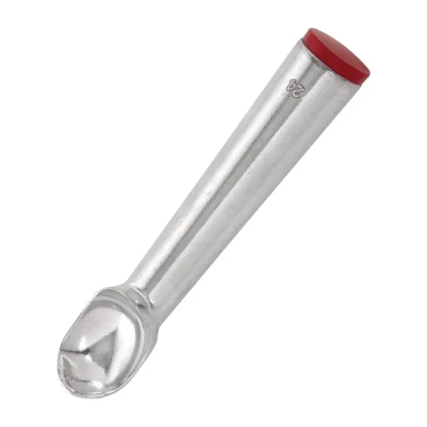 Lyžica na zmrzlinu s červeným pastilovým tvarom 42 ml