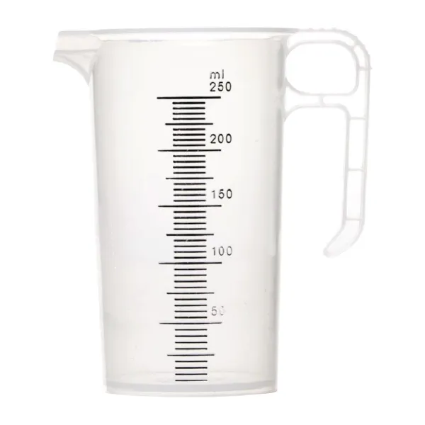 Merač pohárikov z polypropylénu - 250 ml