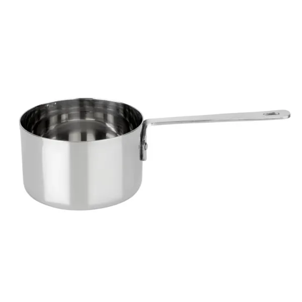 Mini kastról z nehrdzavejúcej ocele - 70 x 45 mm