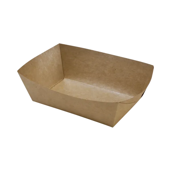 Kraftová miska na hranolky - 135 x 85 mm - Sada 250