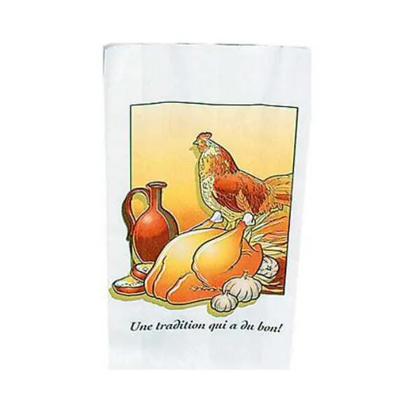 Sac Thermoscellable pour Poulet Rôti - 18 x 35,5 cm - Lot de 500