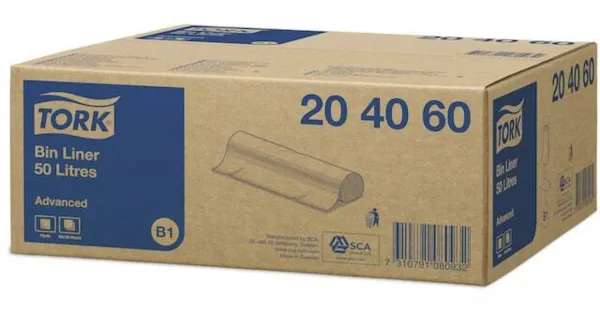 Vrecia na odpadky 50L - 10 balení po 25