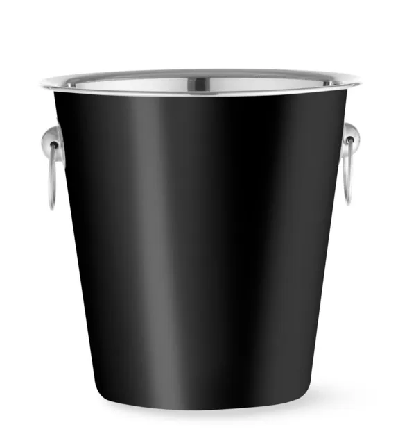 Čierny ľadový vedro - 3,3 L