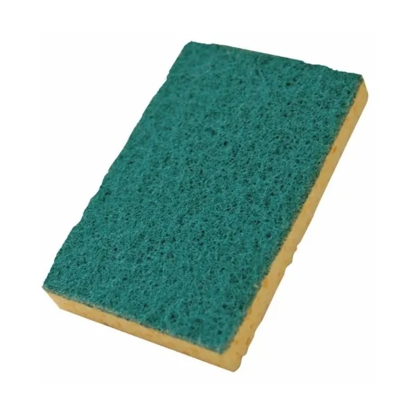 Éponge Végétale Grattante - 130 x 90 mm - Lot de 10