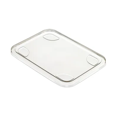 Veka pre nádobu s 2 oddeleniami z PP - 183 x 131 mm - Balenie 50 kusov