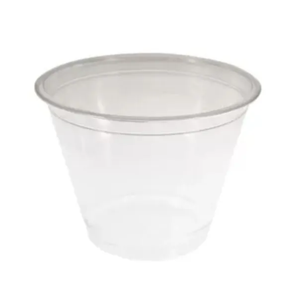 Priehľadný plastový pohár - 270 ml - Sada 50