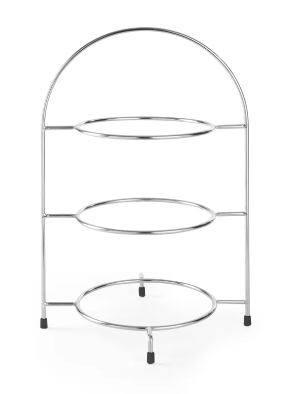 Stojan na tanieriky chrómovaný - priemer 170 mm