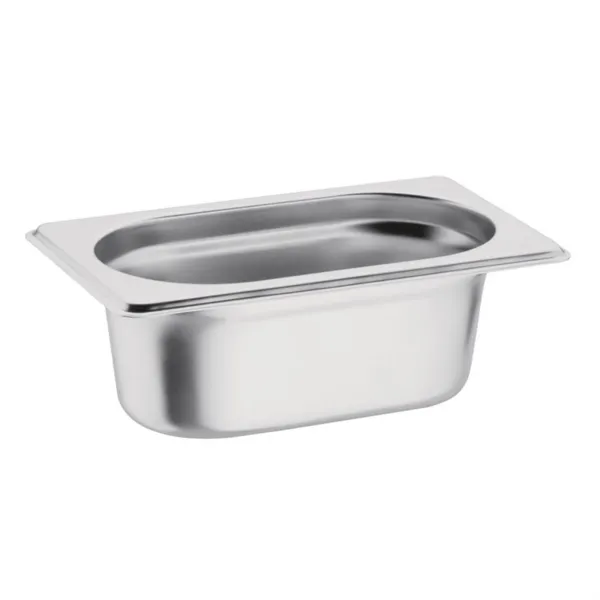 Bakalársky gastro GN 1/9 nerez - Hĺbka - 100 mm - 0,8 L