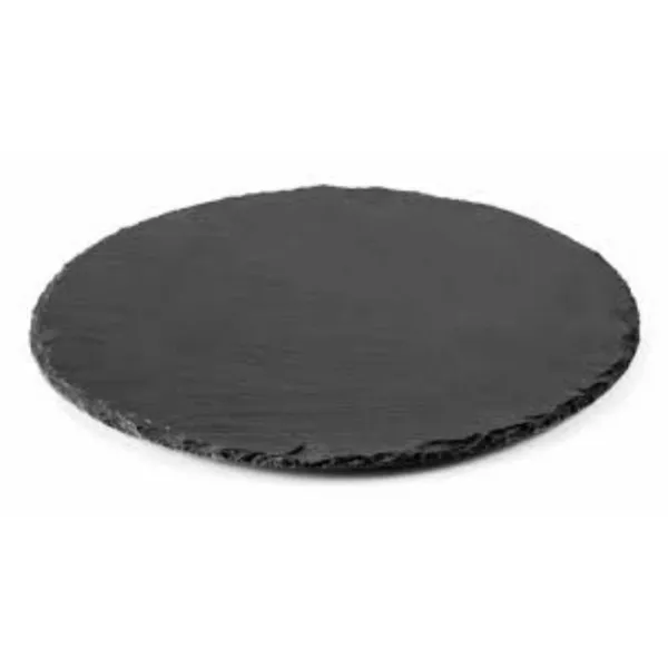 Plochá doska z břidlice - Ø 25 cm