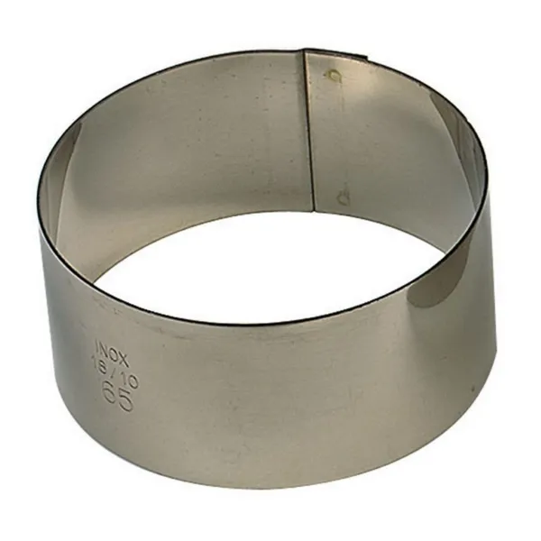 Okrúhla nerezová nonetka - Ø 40 mm