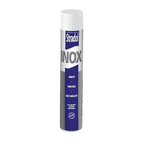 Spray Entretien Inox, Aluminium et Chrome - 750 ml