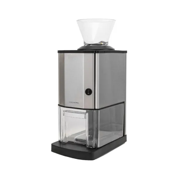 Elektrický drvič ľadu 12 kg/h 60 W nerez, priehľadný zásobník, zberná nádoba — Bar, koktaily