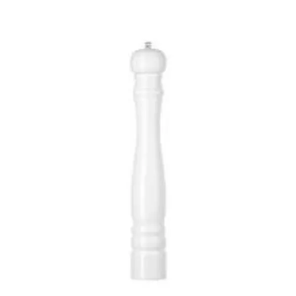 Mlynček na soľ z bieleho dreva - H 415 mm