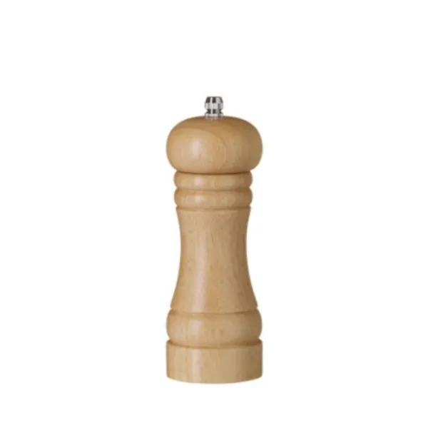 Mlynček na soľ z svetlého dreva - V 165 mm